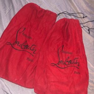 Christian louboutin dust bag